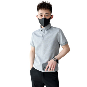 青年男生夏季翻领短袖Polo衫帅气百搭新款半袖T恤C208-8881-特P38图片