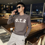 2026春秋季新款男士卫衣精神小伙帅气百搭上衣C203-5202-P58控78，男装卫衣，电商C208