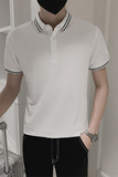 2026夏季新款男士休闲Polo衫时尚潮流上午短袖T恤C203-8804-P58，男装T恤，电商C208