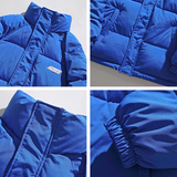 克莱因蓝棉服男款冬季加厚无肩线棉衣外套晋江面包服1070-P118，男装棉衣，电商C208