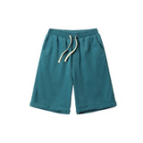 精神小伙夏季男士纯色直筒短裤时尚休闲潮牌沙滩裤C203-6003-P35，男装牛仔裤，电商C208