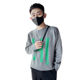 精神小伙修身型长袖套头针织衫秋冬季男士提花毛衣C203-8841-P68，男装针织衫/毛衣，电商C208