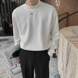 社会小伙春秋季男士圆领长袖卫衣时尚潮流华夫格上衣C203-8801P58，男装卫衣，电商C208