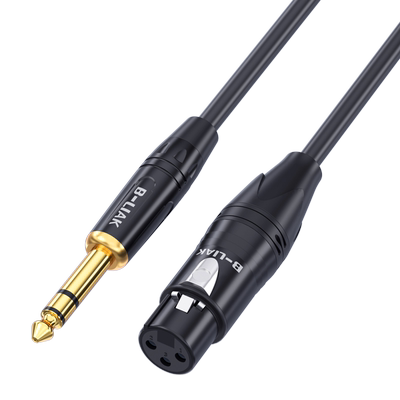 -卡农音频线6.5转卡农公母B-LIAK