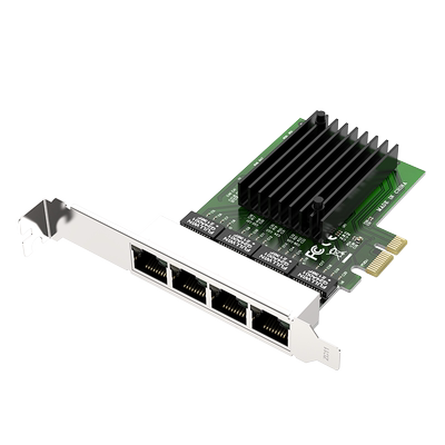 B-LIAK（必籁克）服务器PCI-E千兆网卡以太网线realtek瑞昱台式机电脑4口网线RTL8111F群晖汇聚软路由esxi