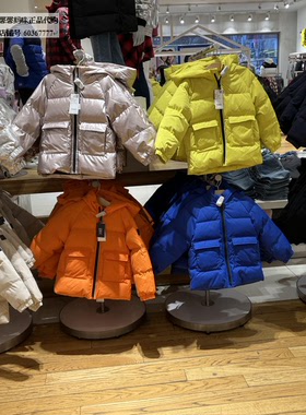 Gap男女童羽绒服冬季新款707734男孩冬装童装外套720792/721000