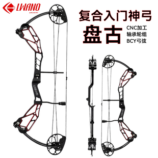 盘古入门复合弓CNC轴承新手练习弓成人射箭比赛专业复合滑轮弓箭