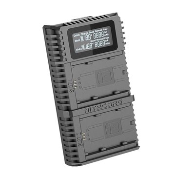 奈特科尔NITECORE USN4 PRO索尼相机充电器USB快充智能NP-FZ100