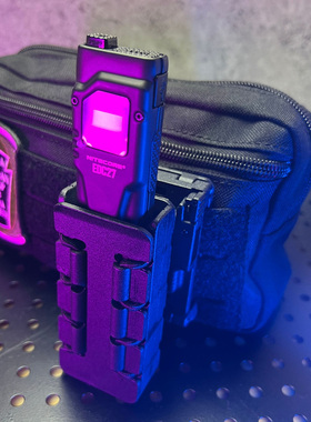 适用奈特额尔EDC27 EDC37 EDC25手电快拔套支持360度旋转快拆腰带