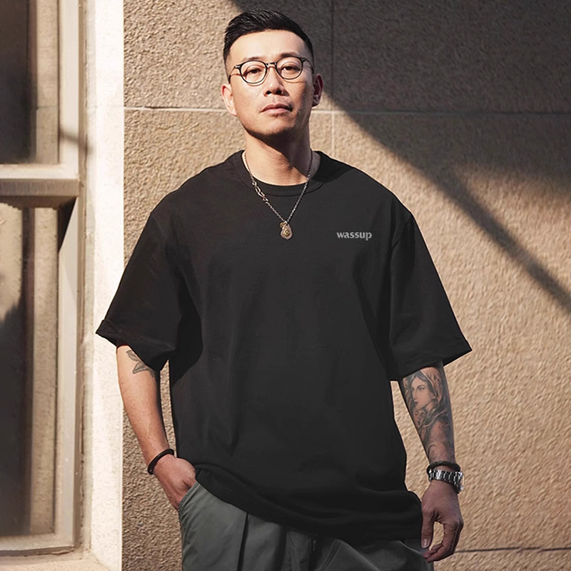 WASSUPHEODS国潮牌短袖T恤纯棉