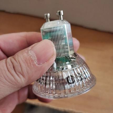 宜家 GU10 LED灯泡卡口黄光暖白光2700K 4000K护眼省电 国内代购