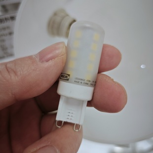 LED灯泡3.2瓦2700K色温470lm节能暖光光源 宜家 新款 国内代购