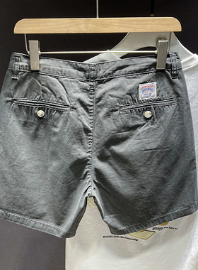 卡灰色休闲短裤男夏季薄款潮牌美式复古基础款宽松四分裤子男青年