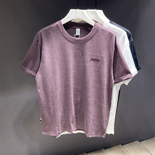 印花短袖t恤男oversize美式复古潮牌潮流体恤夏季薄款2024新款T恤