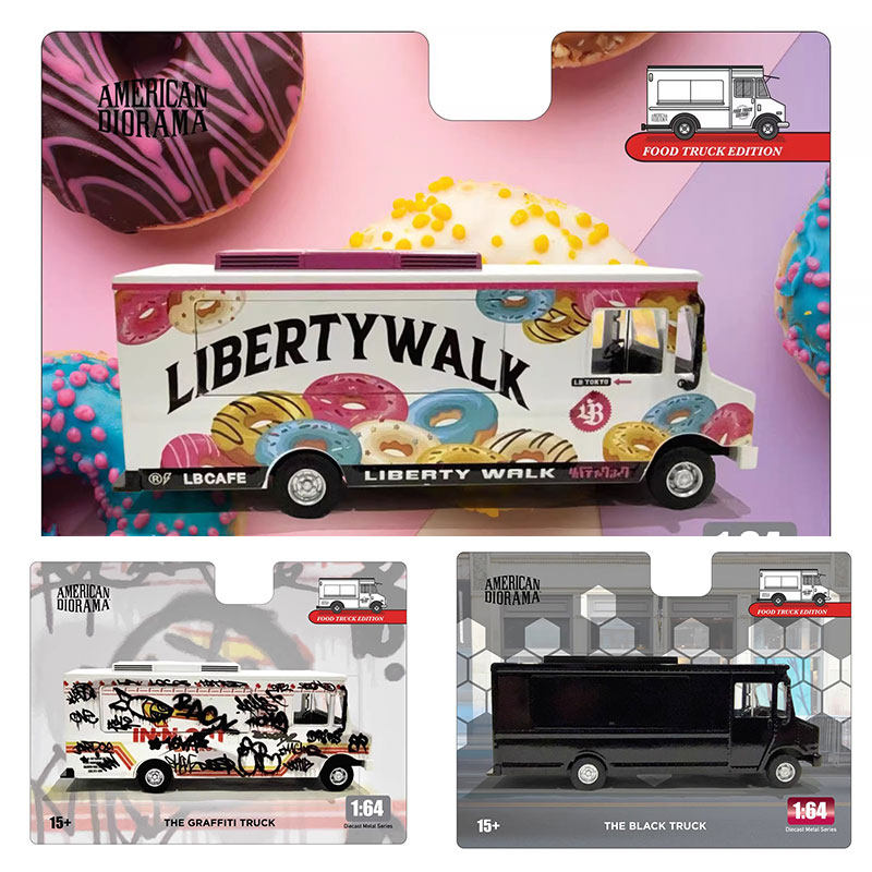 AD164汉堡甜甜圈汉堡卡车