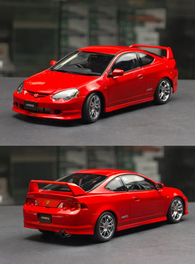 LCD 1:18 本田 Honda INTEGRA DC5 TYPE-R 合金汽车模型收藏摆件