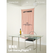 原创客厅装 饰布艺背景布 饰少女卧室床头宿舍户外挂布ins风墙面装