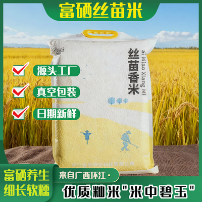 广西富硒丝苗香米5kg真空包装