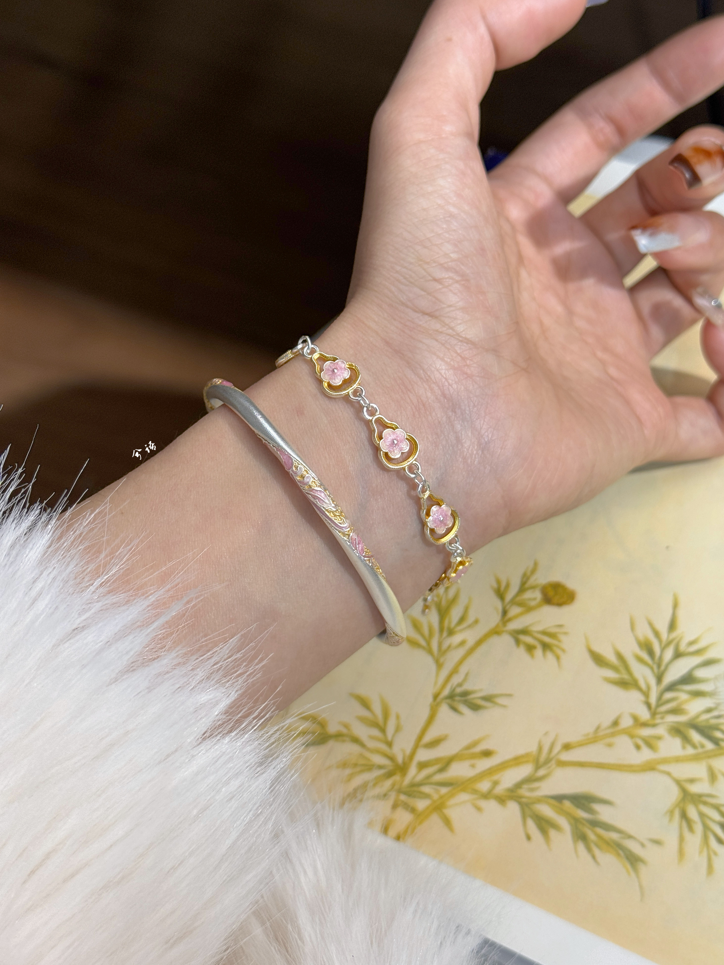 兮语「梅花香」足银999.9手链女纯银葫芦梅花手环新中式国风礼物,饰品/流行首饰/时尚饰品新,银饰手链,淘宝优惠券,粉丝福利购,淘宝优惠卷