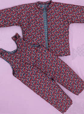 冬季丝绵棉衣棉服婴儿棉服宝宝新生儿手工丝绵棉衣棉裤棉袄套装
