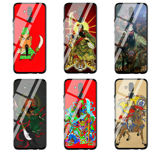 武财神关羽华为麦芒玻璃手机