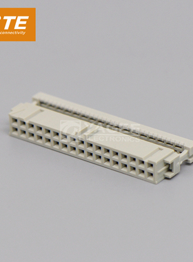 3-215919-4 TYCO泰科TE安普AMP连接器 接插件 34P针座1.27mm 现货