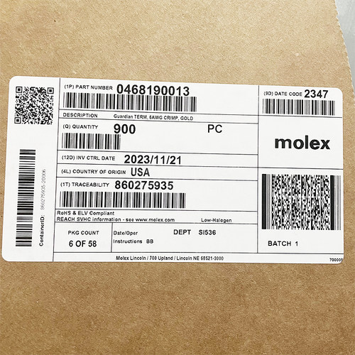 46819-0013 莫仕molex连接器 现货供应