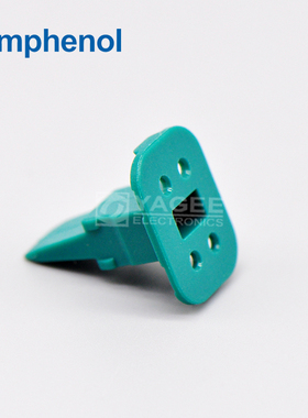 AW4S Amphenol/安费诺 汽车连接器 14R5619 接插件 锁片 4P 现货