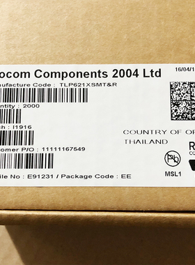 TLP621XSMT&R ISOCOM 集成电路(IC) 现货供应