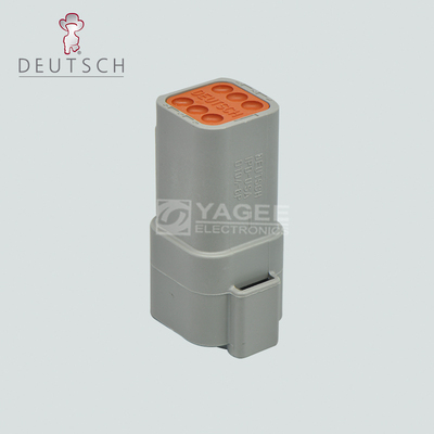 DT04-6P Deutsch 德驰 汽车连接器 接插件6P 外壳 原装现货 正品