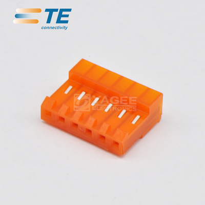 3-640426-6 TYCO泰科TE安普AMP连接器 接插件 针座 6P 3.96mm原装