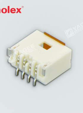 501331-0407 5013310407莫仕molex PCB插座头4P 1.00mm 线对板