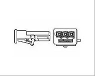 1241634-3 TYCO泰科TE安普AMP连接器 接插件 4P外壳 原装现货