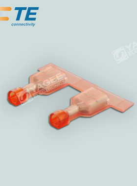 2-520405-2 TYCO泰科TE安普AMP连接器 接插件端子红色22-18 AWG