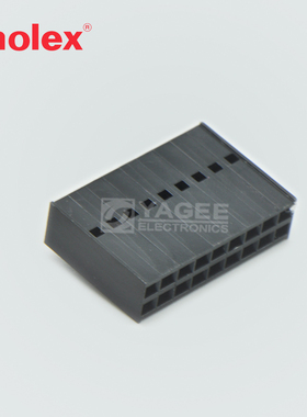 90142-0018 901420018莫仕molex连接器 接插件 18P外壳 2.54 mm