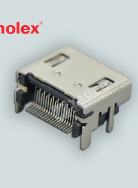 47151-0001 471510001莫仕molex连接器 接插件外壳19P 镀金胶壳