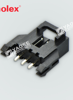 70541-0002 705410002莫仕molex 插座头3P 黄铜镀锡 2.54mm原厂