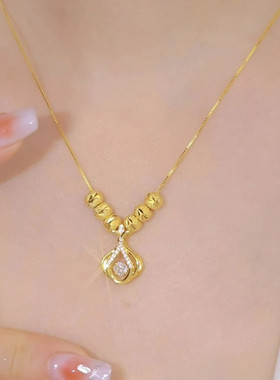 钛钢材质十字链女灵动款转运珠