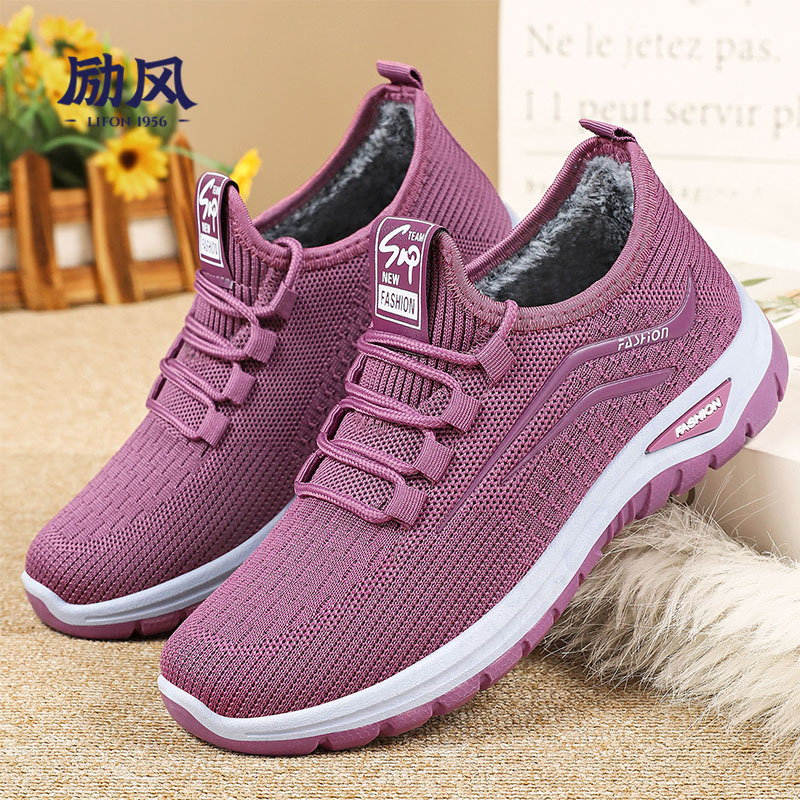 老北京布鞋女2025新款加绒加厚