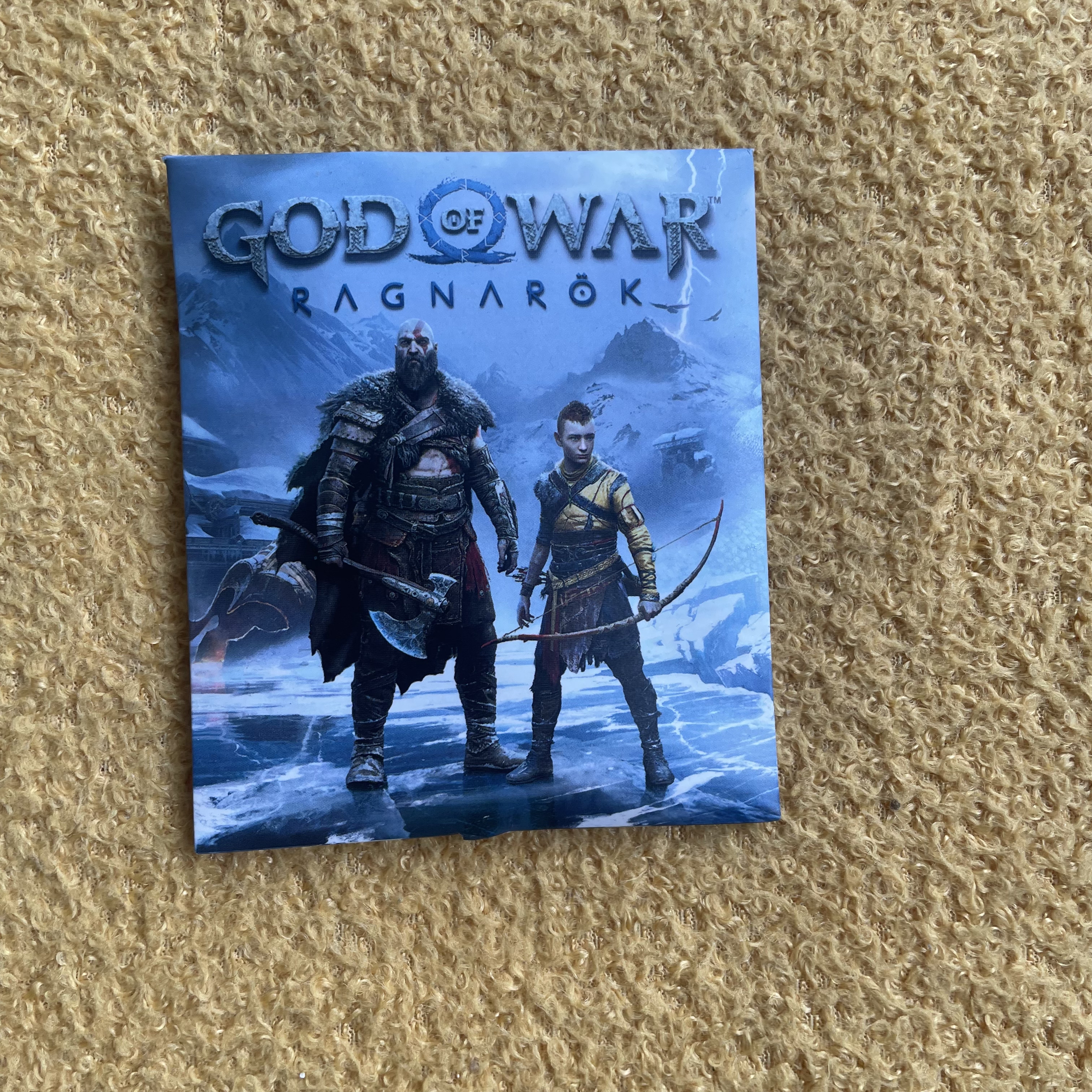 特典周边 战神5诸神黄昏 钥匙扣  官方周边