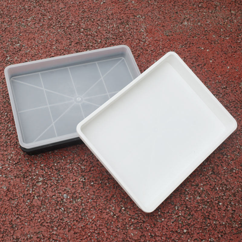 加厚塑料托盘20格托架多肉花盆绿植盆栽玉露景天接水盘 控根5cm盆