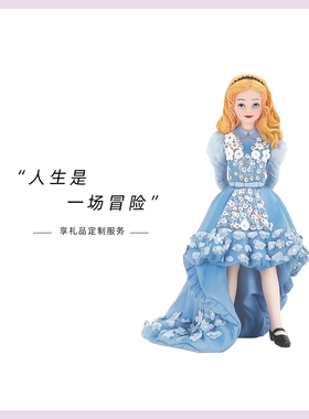 JIMSHORE迪士尼爱丽丝收藏摆件礼