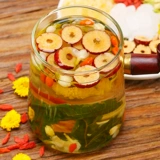 Персиковые красные свидания, Wolfberry Jasmine, красота, чай для кровавого цветов, восемь сокровищ, остававшихся в состоянии поздно, ресторан Health Hot Pot, тот же чайный пакет