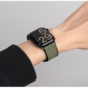 SWAF101 Fit智能手表带真皮磁吸L SWAW101 Watch 适用联想Lenovo