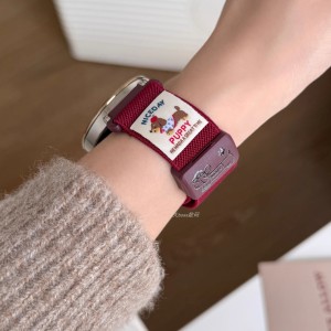 适用Amazfit华米跃我 Bip 6 尼龙磁吸手表带GTR4/GTS4/3mini配件2