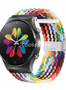 适用罗能 luoneng G3智能手表环尼龙透气腕带G28 Care/LW11 表带