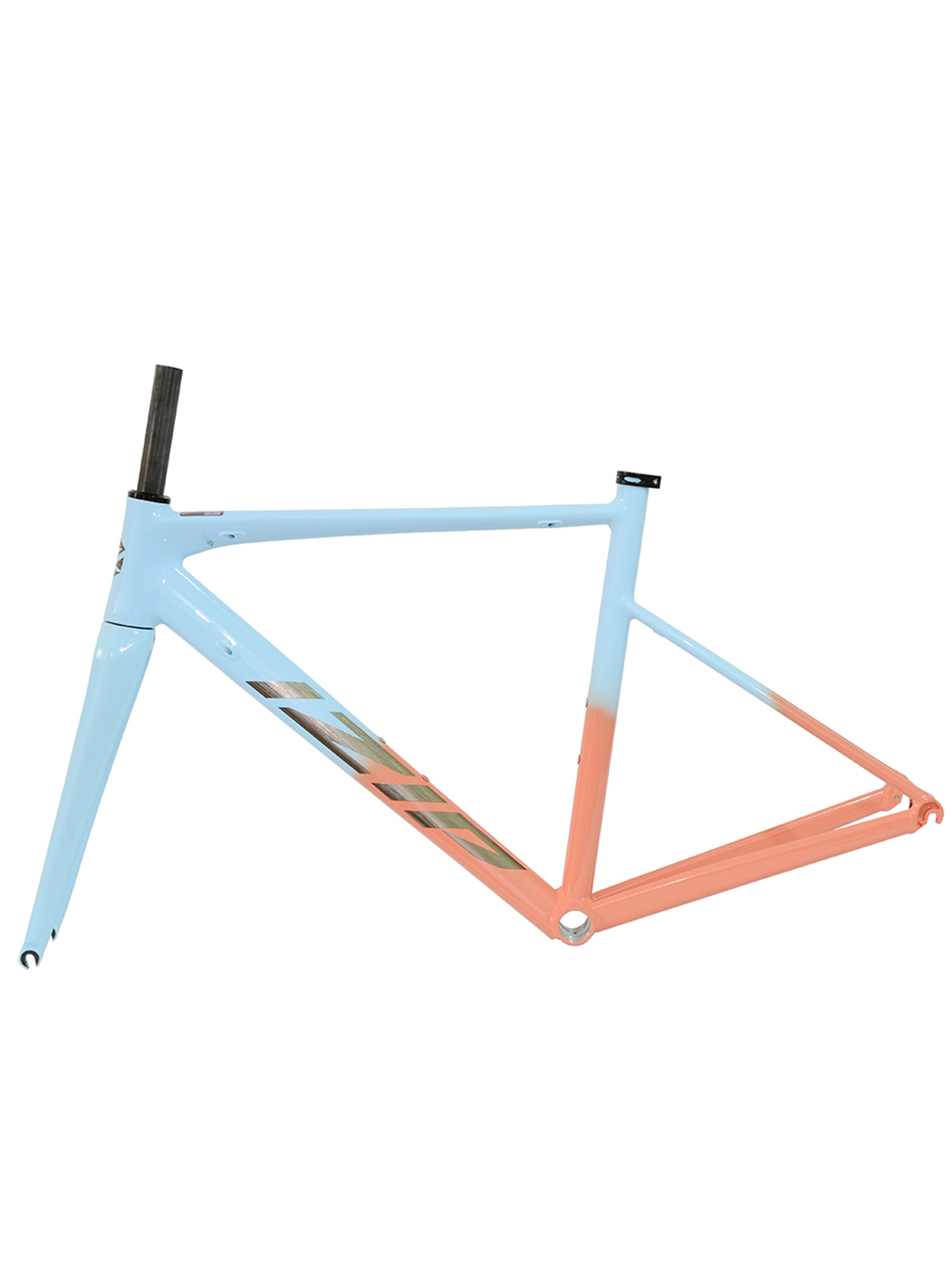 iZiP ultra-light aluminum alloy road bicycle frame half-inner wiring 700C ring brake quick-removal wheel set frame