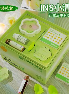 快乐出花香薰蜡烛礼盒卧
