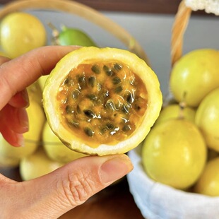 新鲜孕妇水果 正宗钦蜜9号黄金百香果现摘当季 23枚装 包邮