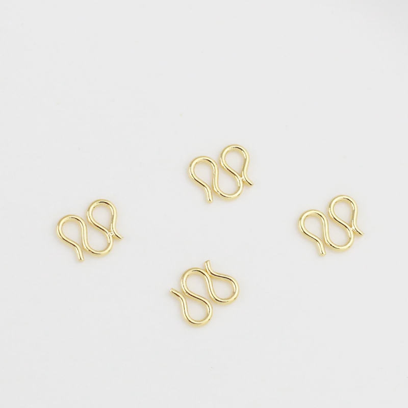 18K包金纯铜保色M扣手链项链